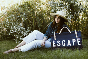 Forestbound ESCAPE Canvas Utility Bag in Navy