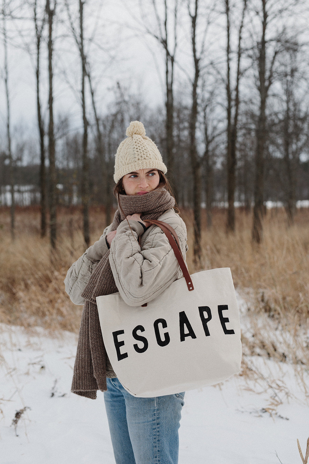 ESCAPE Canvas Tote Bag – FORESTBOUND