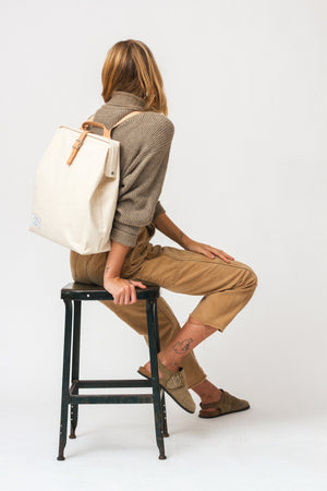 Utility Backpack in Natural