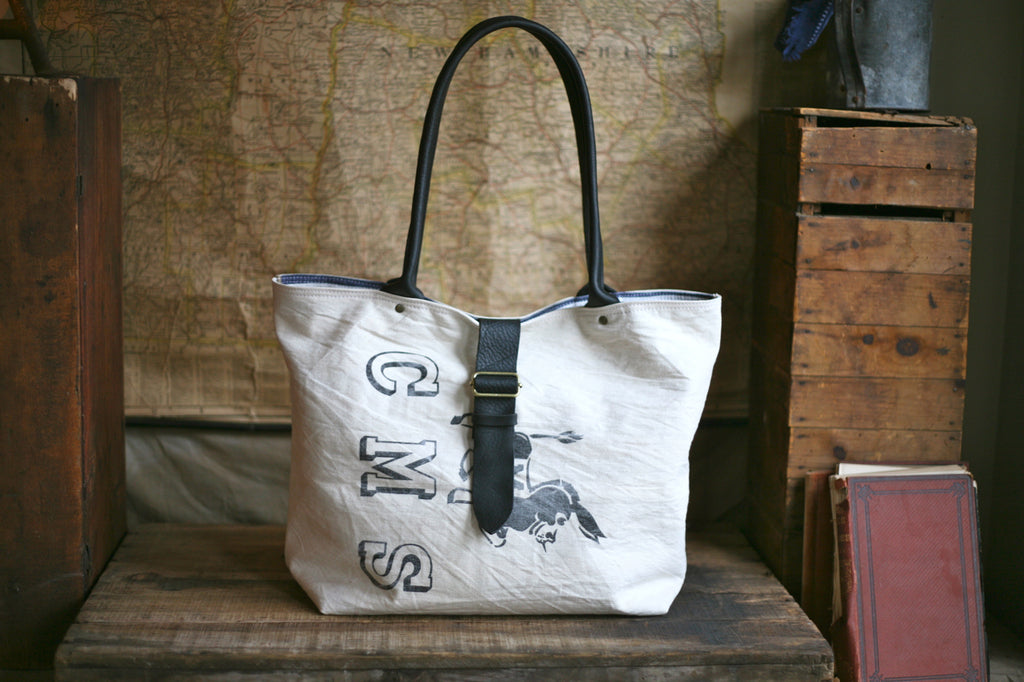 1940's era Canvas Carryall - SOLD