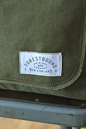 WWII era Military Canvas Pocket Tote Bag