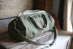 WWII era Canvas Mini Duffel Bag - SOLD