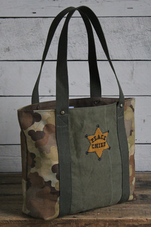 1950's era Cloud Camo Carryall by Forestbound