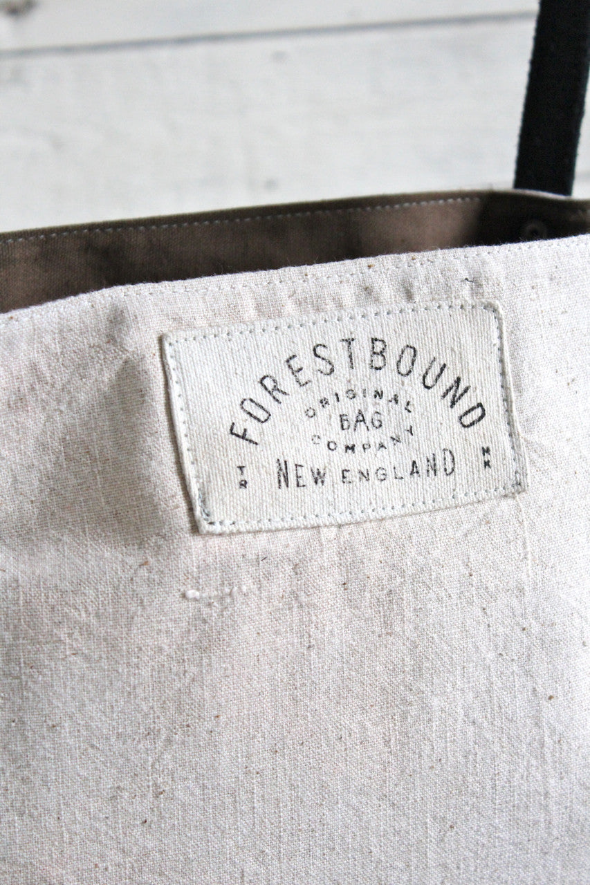 1940's era Patched Seed Bag Carryall
