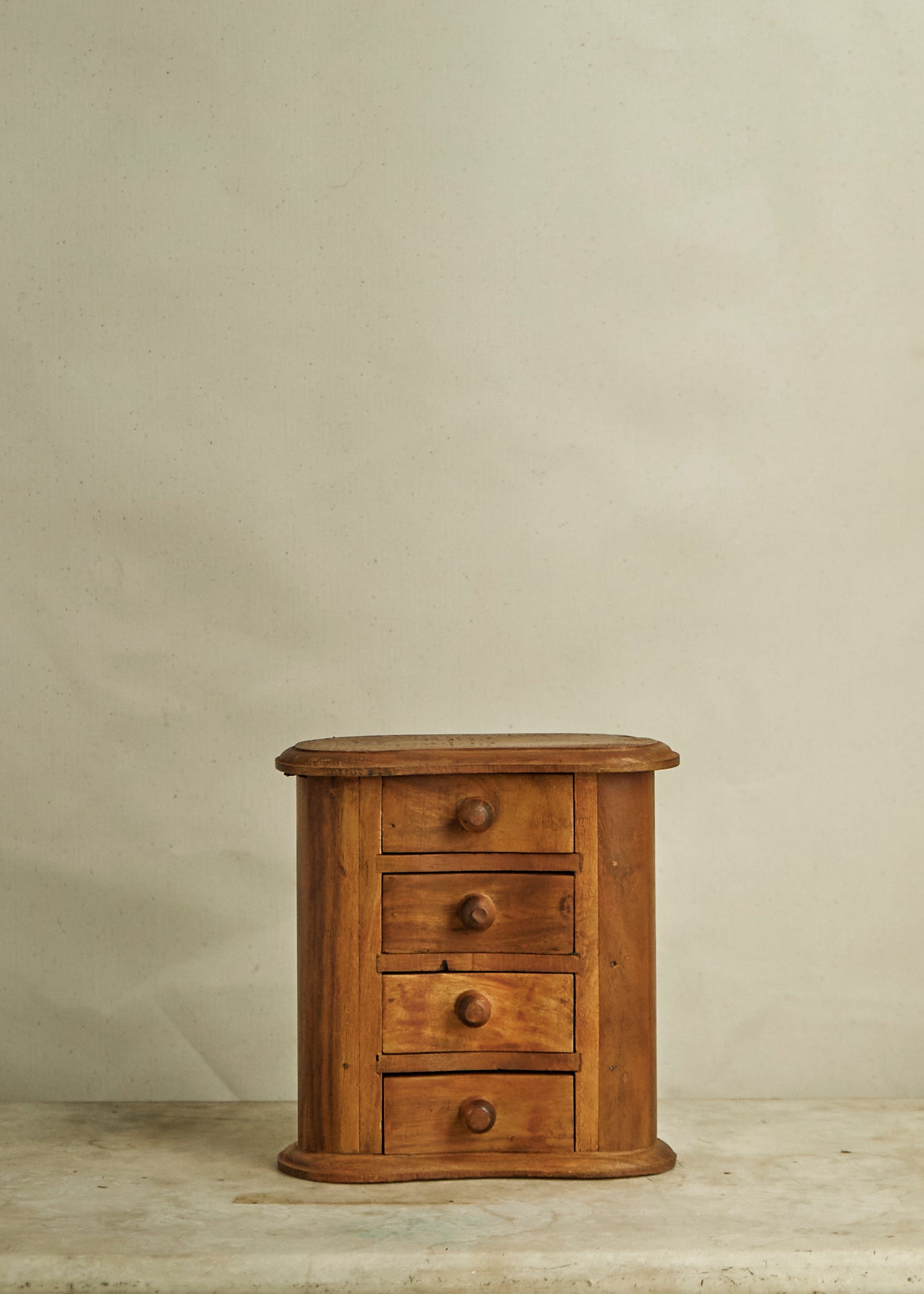 1950's era Handmade Wood Tabletop Drawers