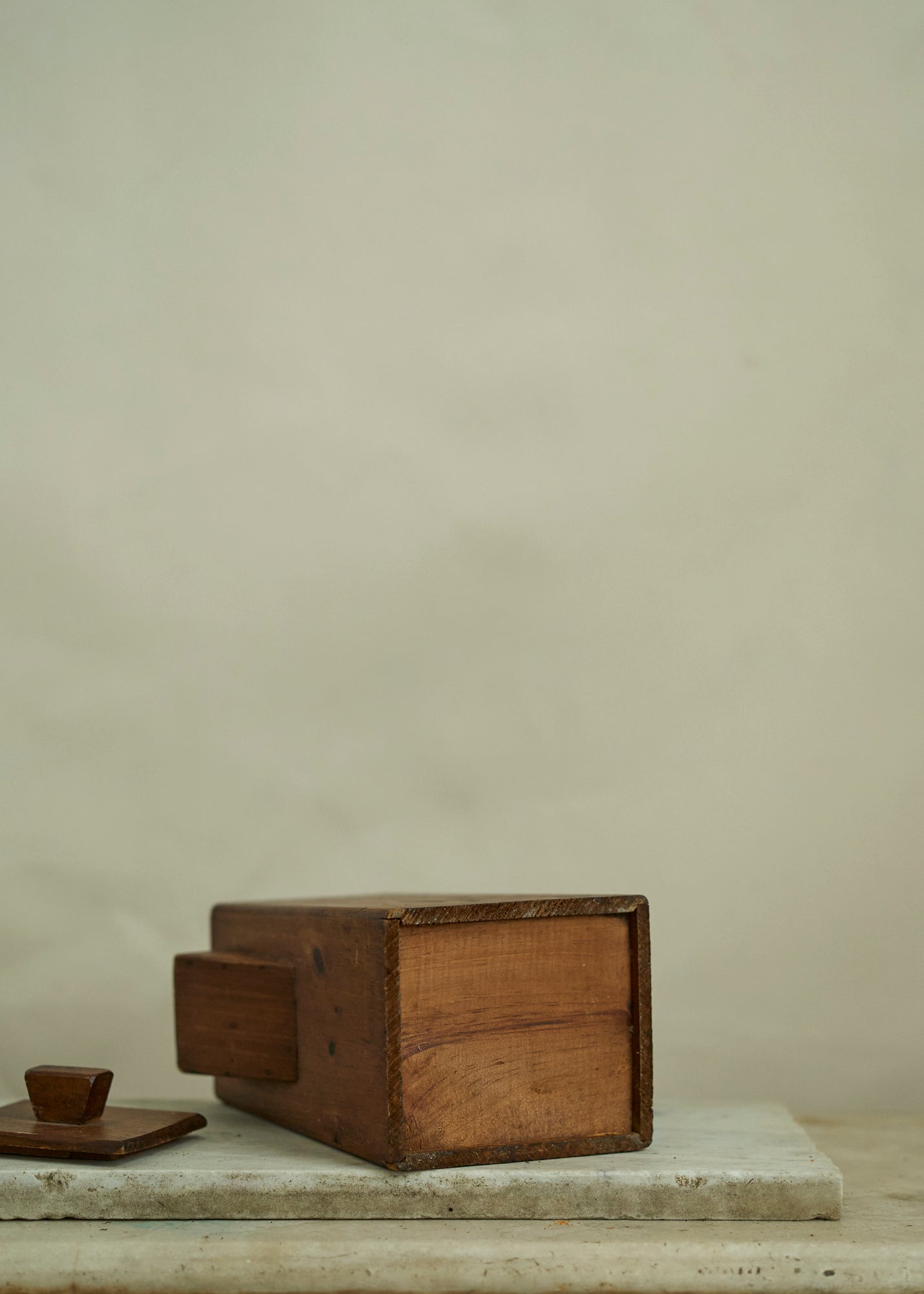 Folk Art Wooden Pitcher