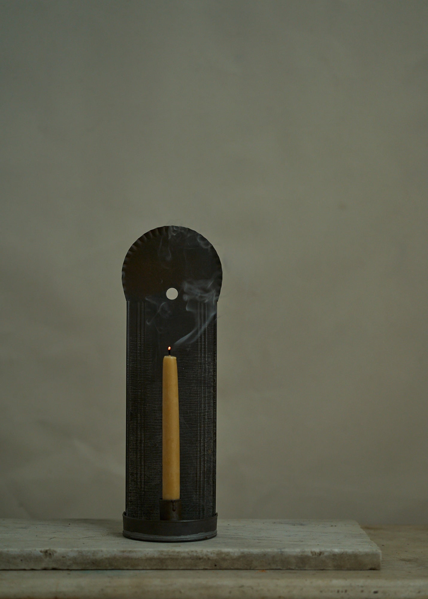 Vintage Metal Candle Sconce