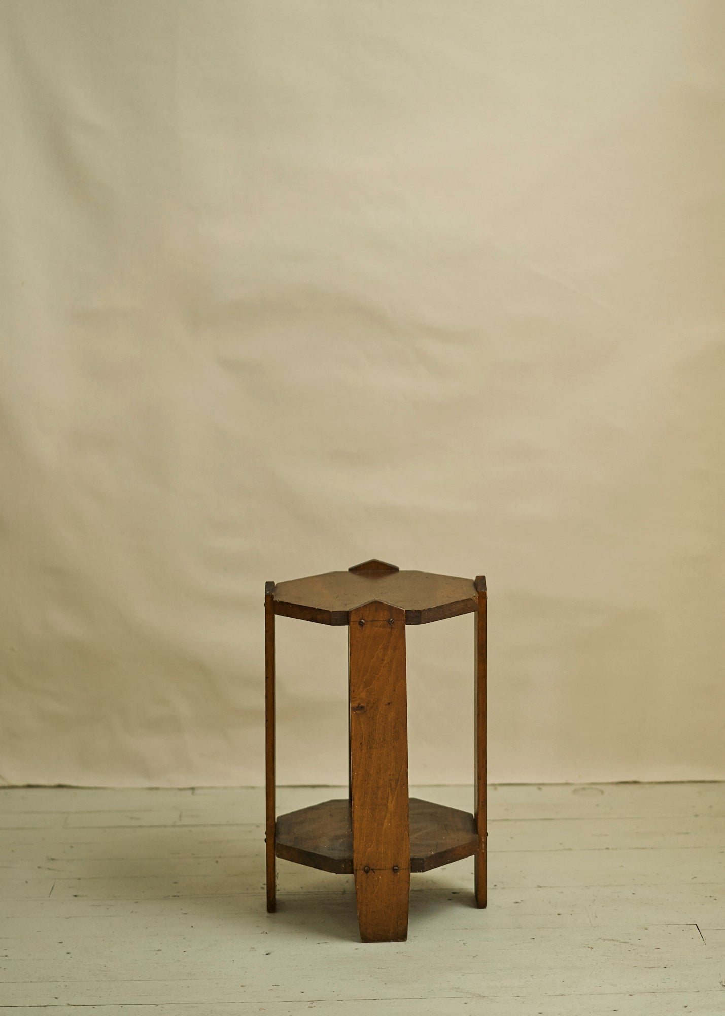 Handmade Wooden Side Table