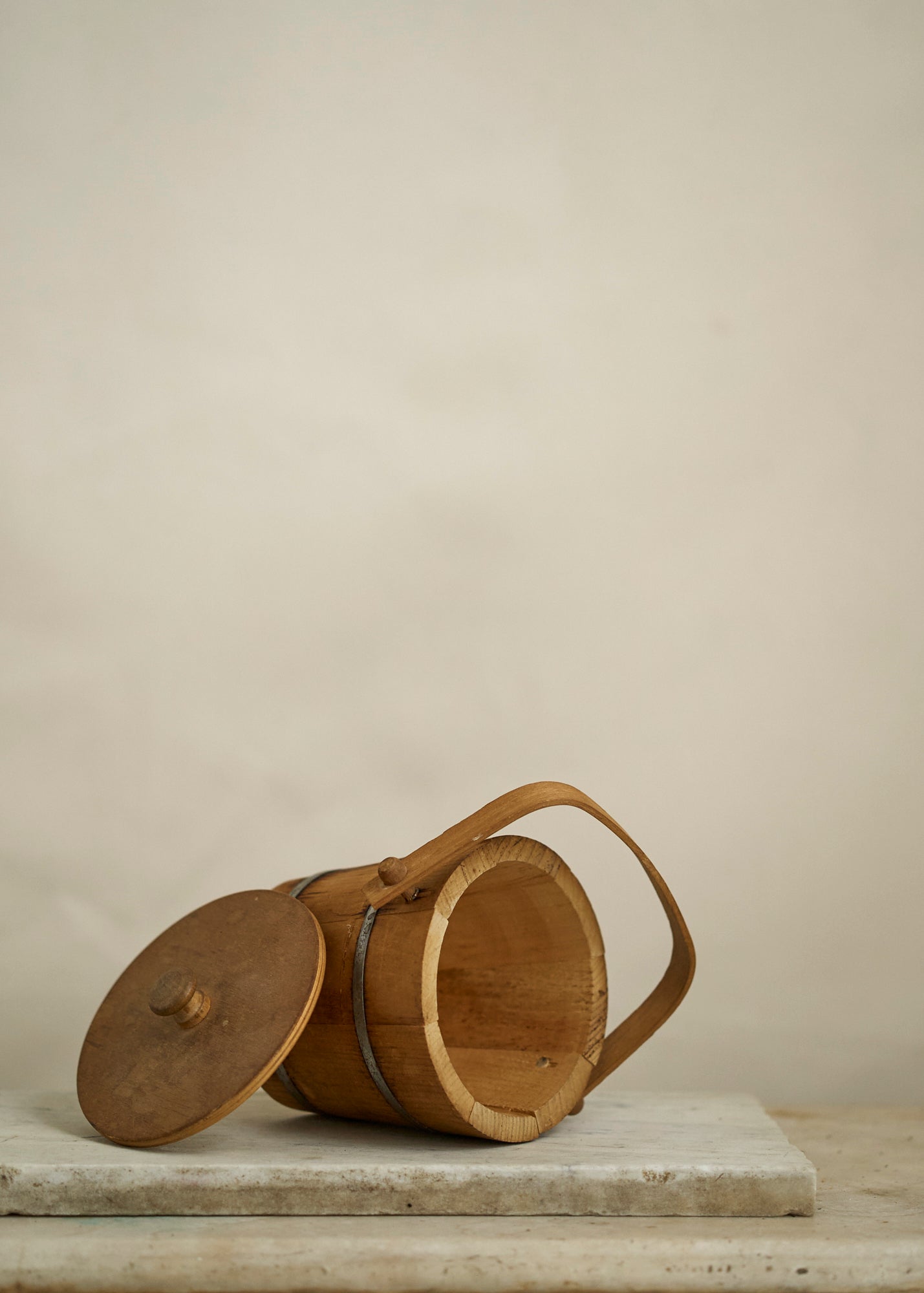 Vintage Vermont Made Bucket Barrel