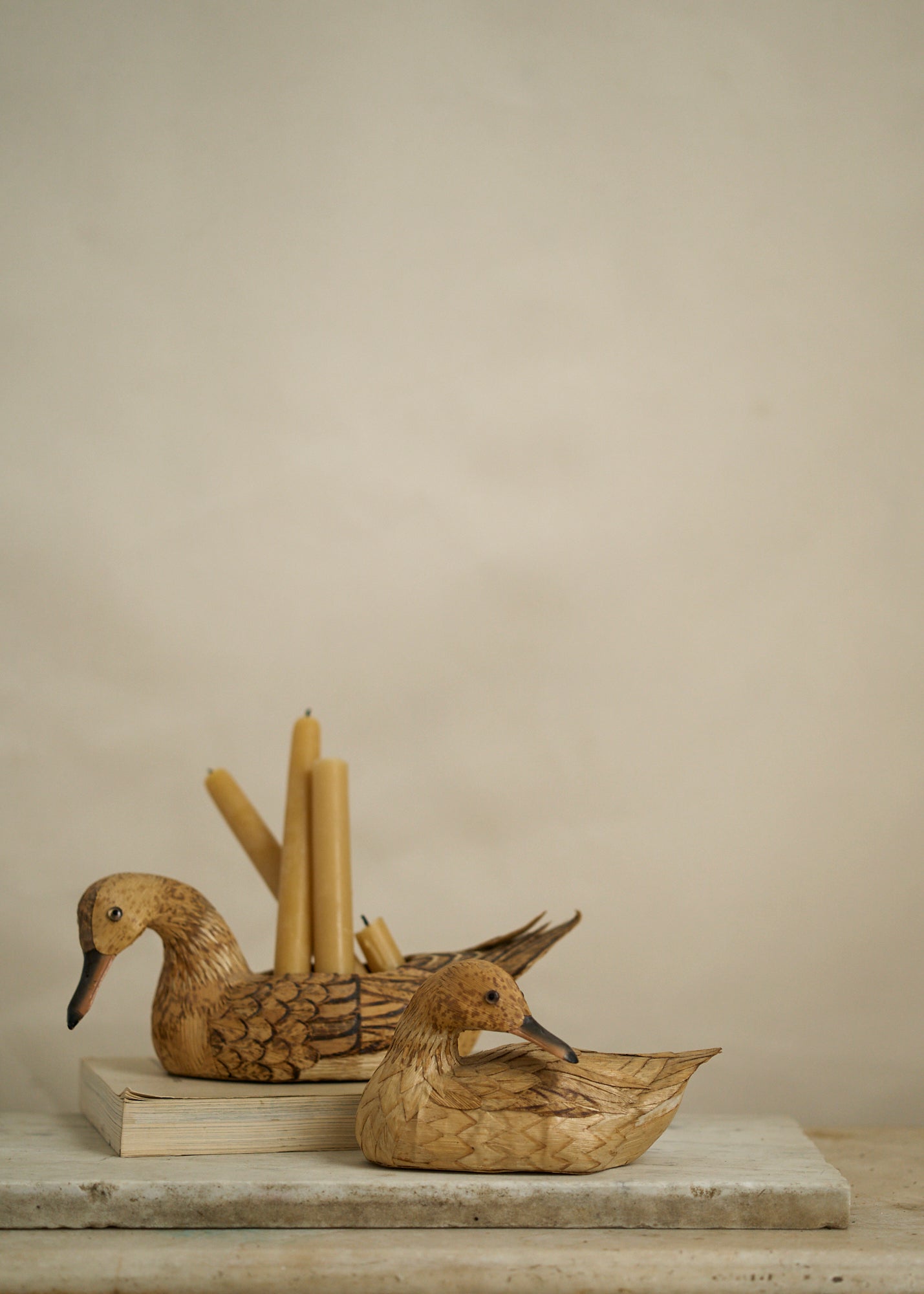 Vintage Duck Decoy Catchall