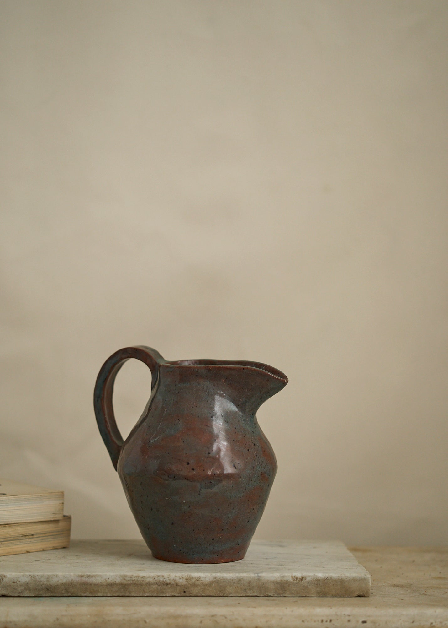 Vintage Handmade Studio Pottery Pitcher