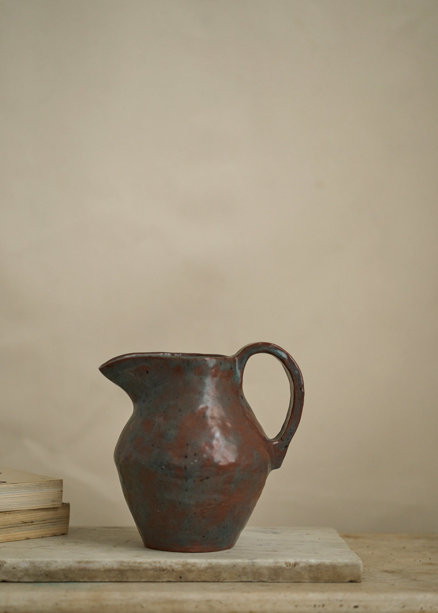 Vintage Handmade Studio Pottery Pitcher