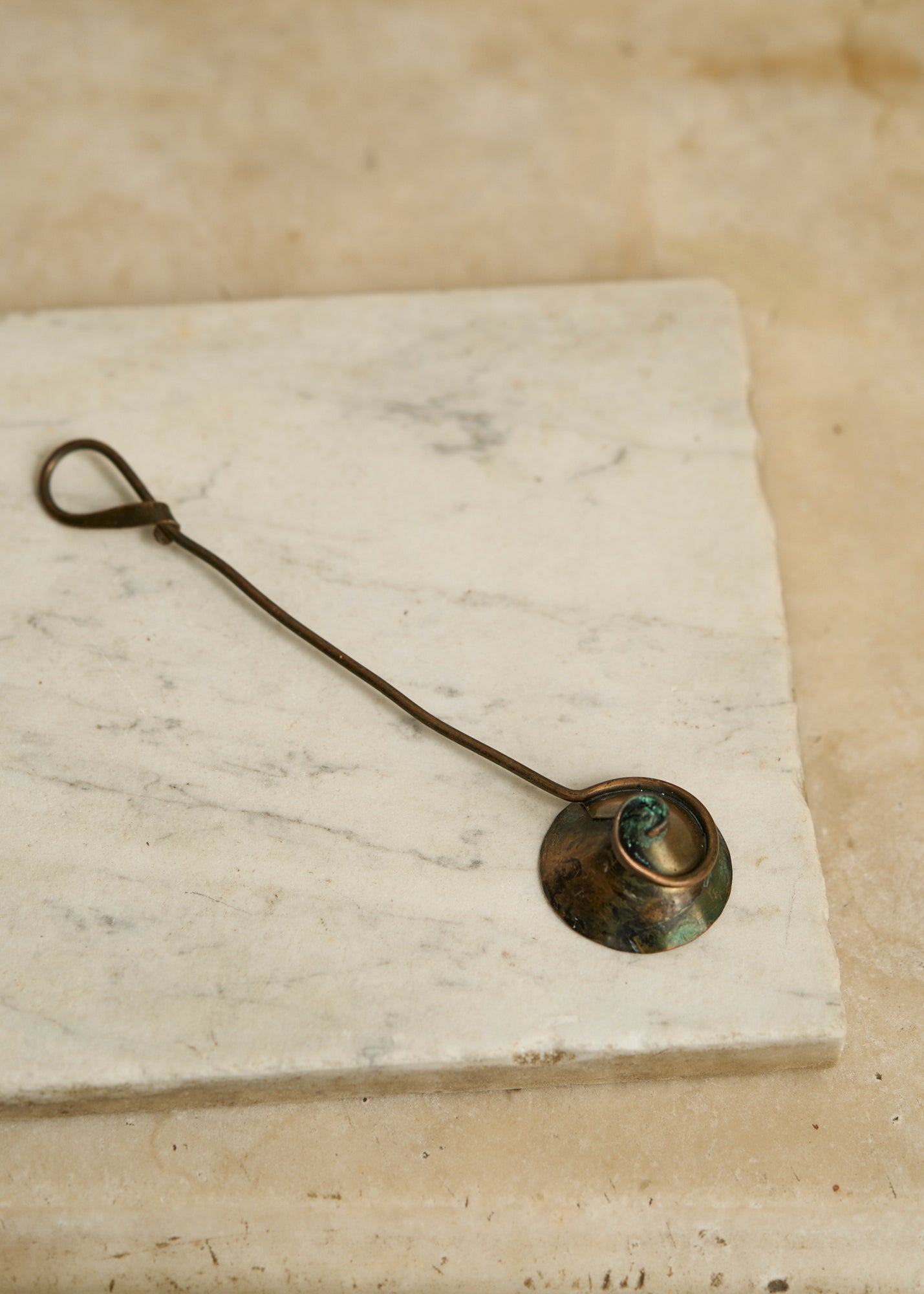 Antique Copper Candle Snuffer