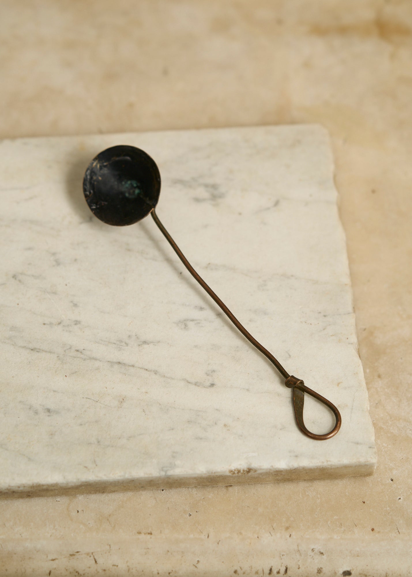 Antique Copper Candle Snuffer