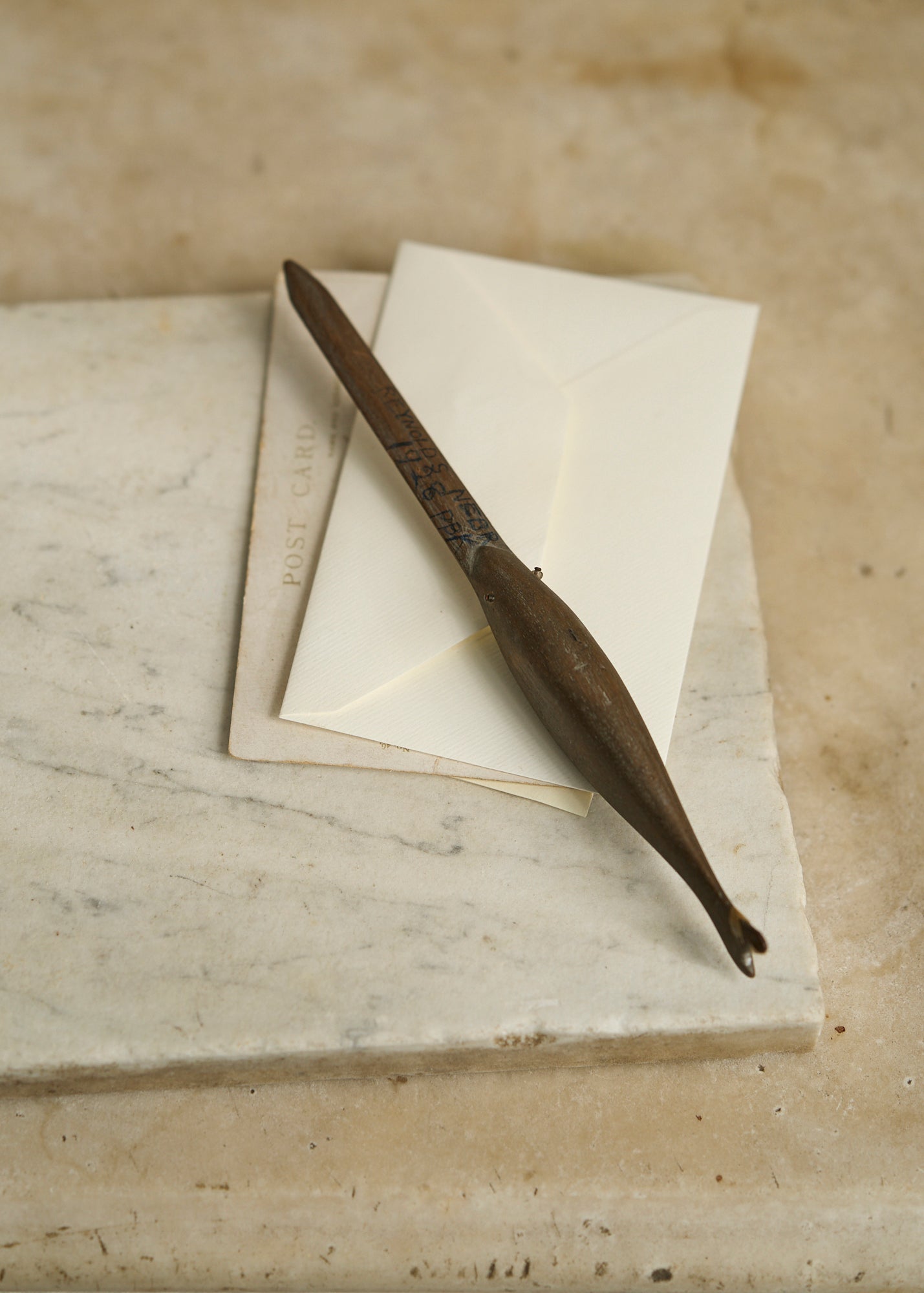 Folk Art Carved Swordfish Letter Opener