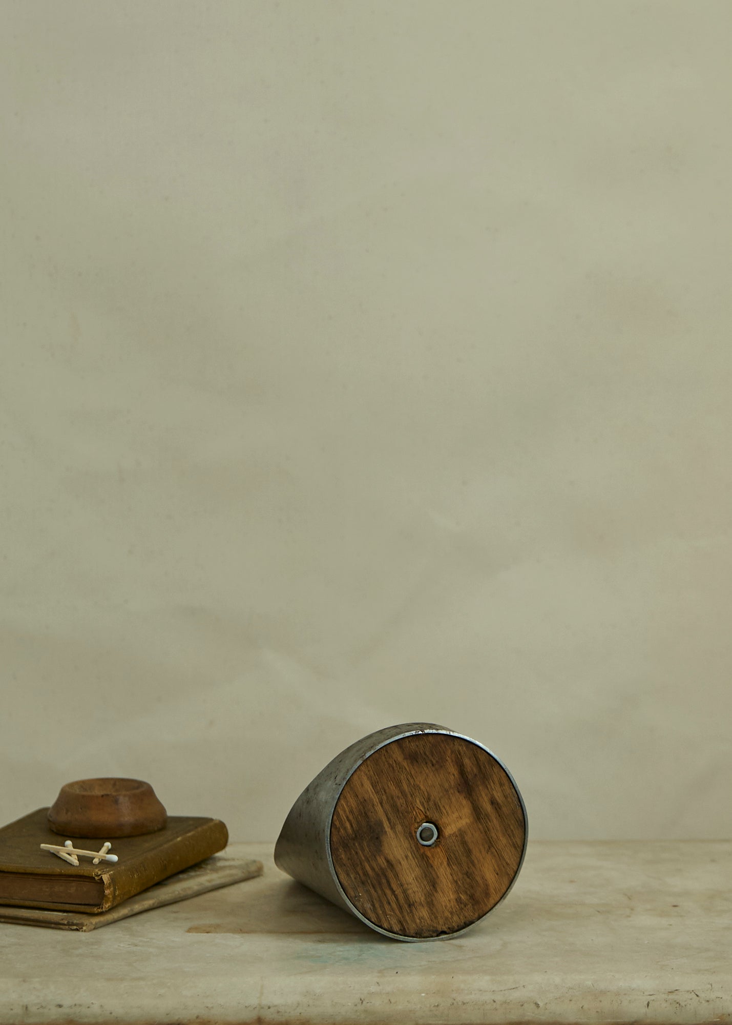 Vintage Handmade Metal Candleholder