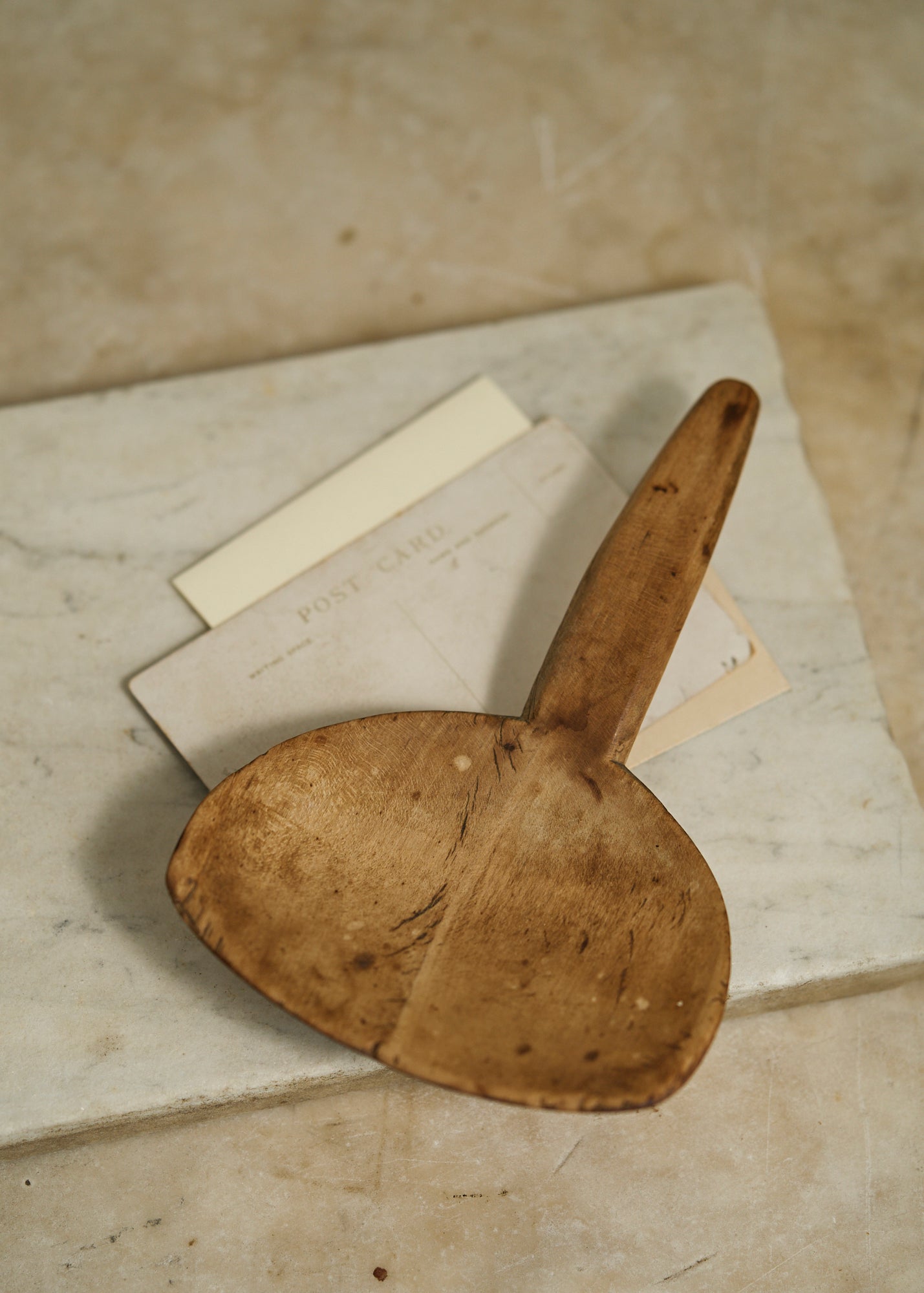 Primitive Wooden Treenware Scoop
