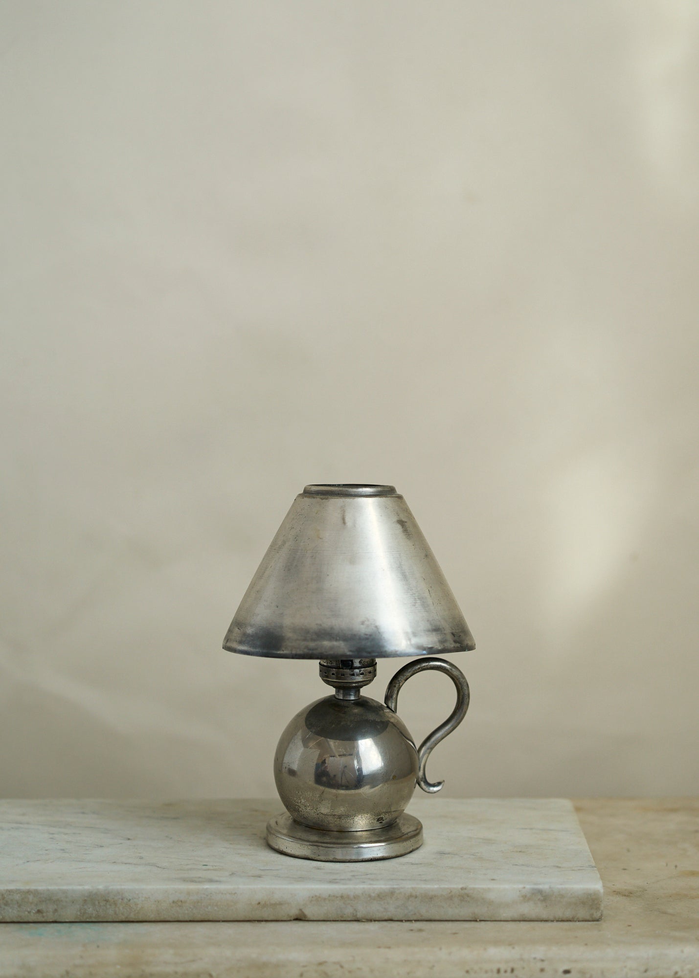 Antique Metal Table Lamp