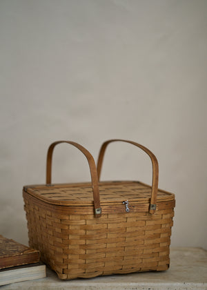 Vintage Woven Picnic Basket – FORESTBOUND
