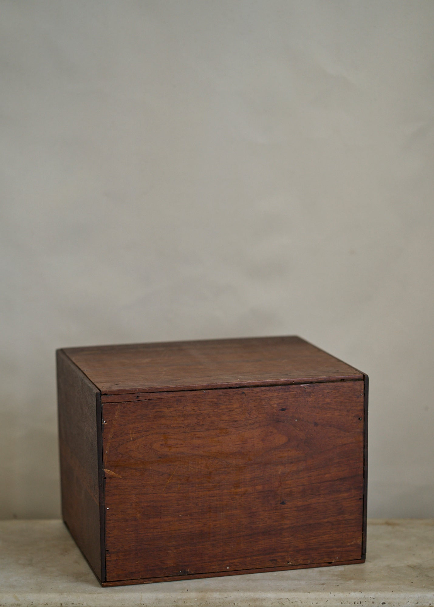 Antique Wooden Apothecary Cabinet