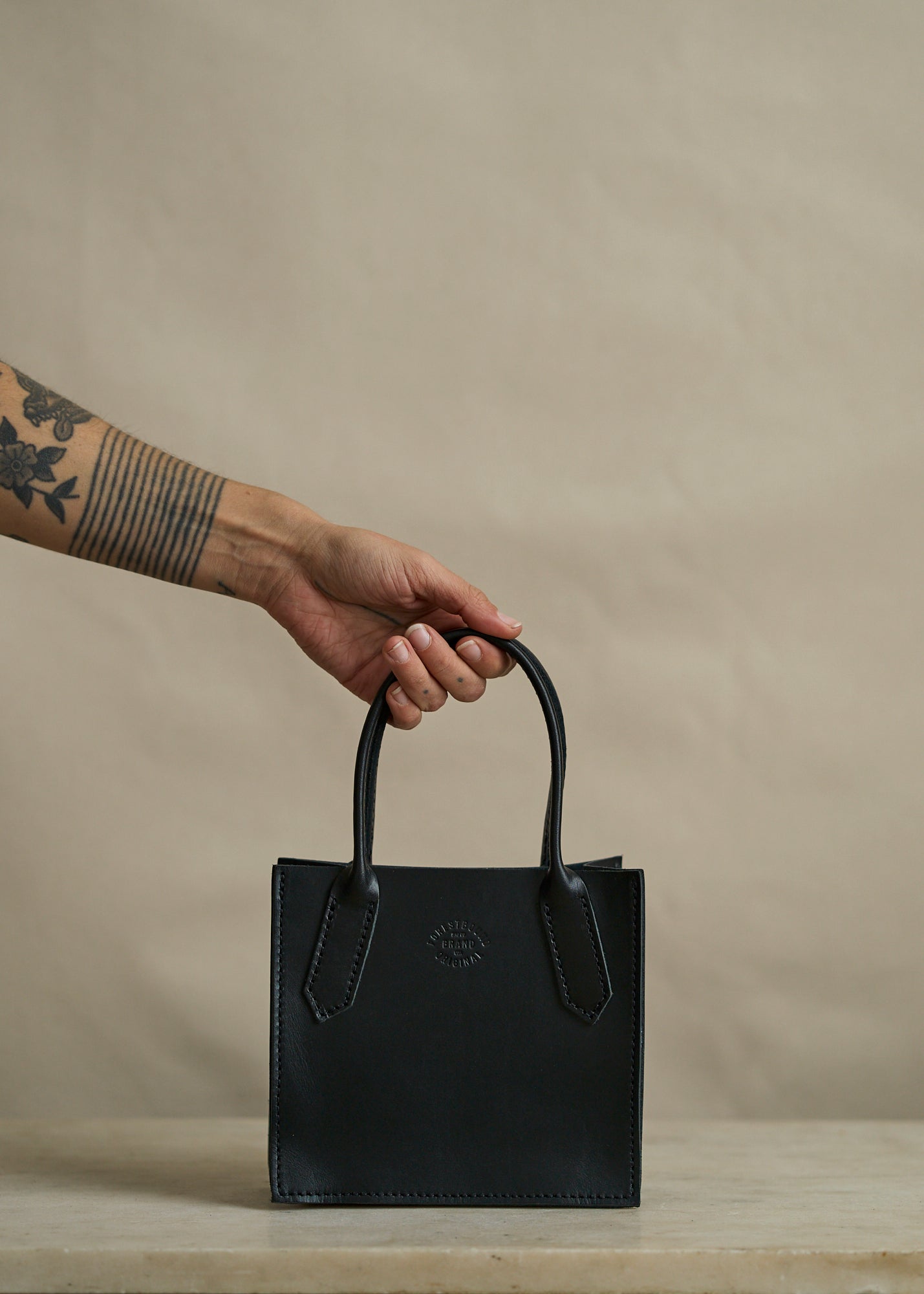 Bebe Dock Bag in Brown Latigo