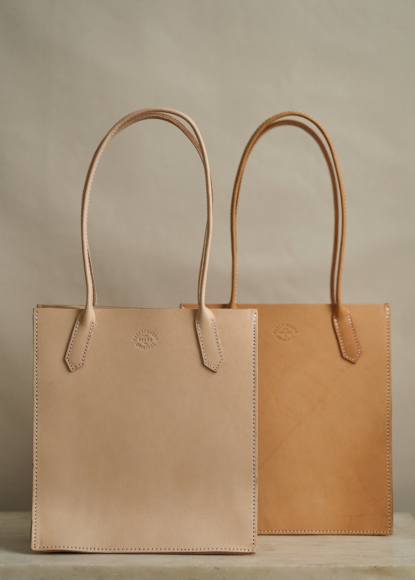 Standard Dock Bag in Natural Veg Tan