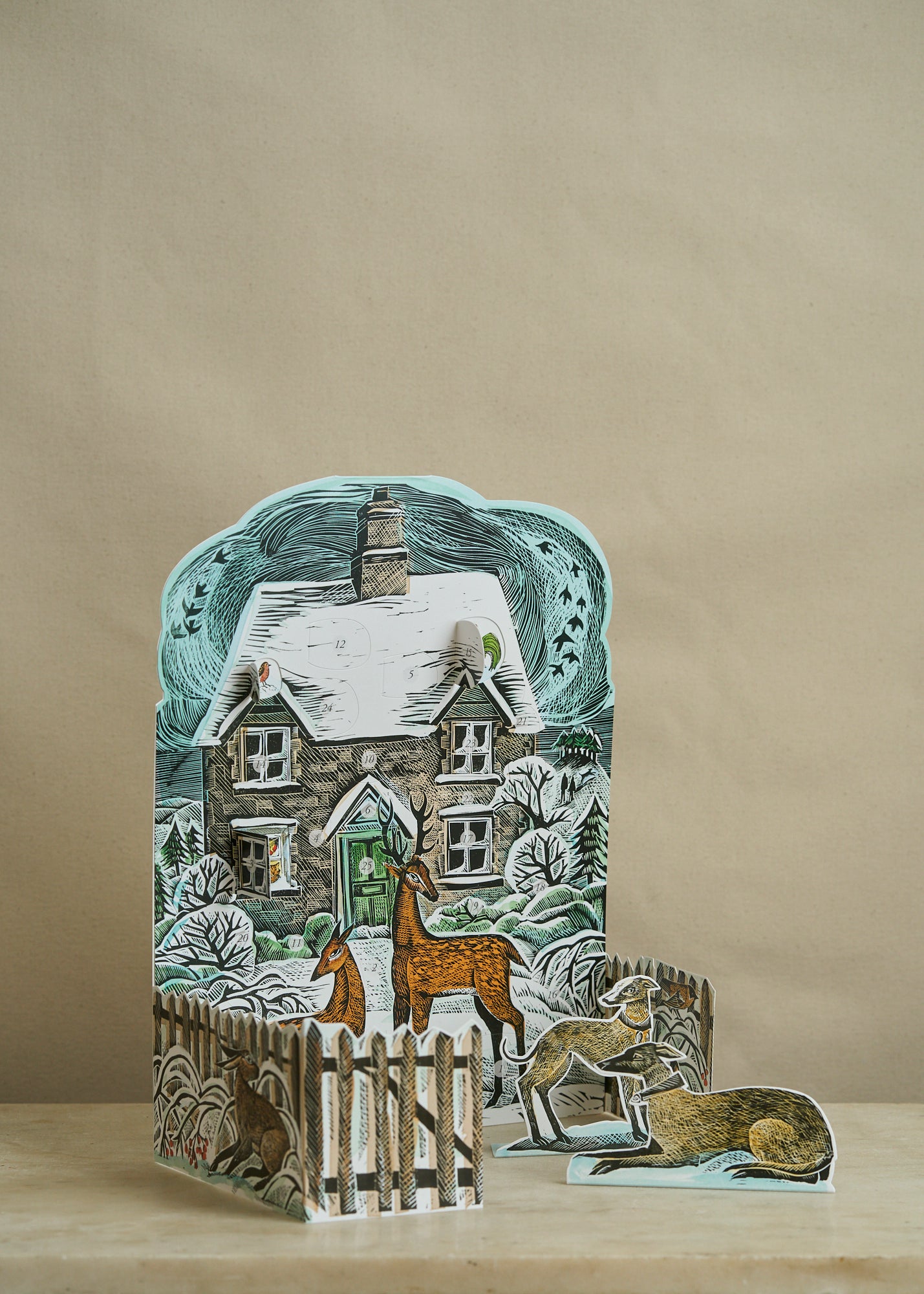 Christmas Cottage Advent Calendar