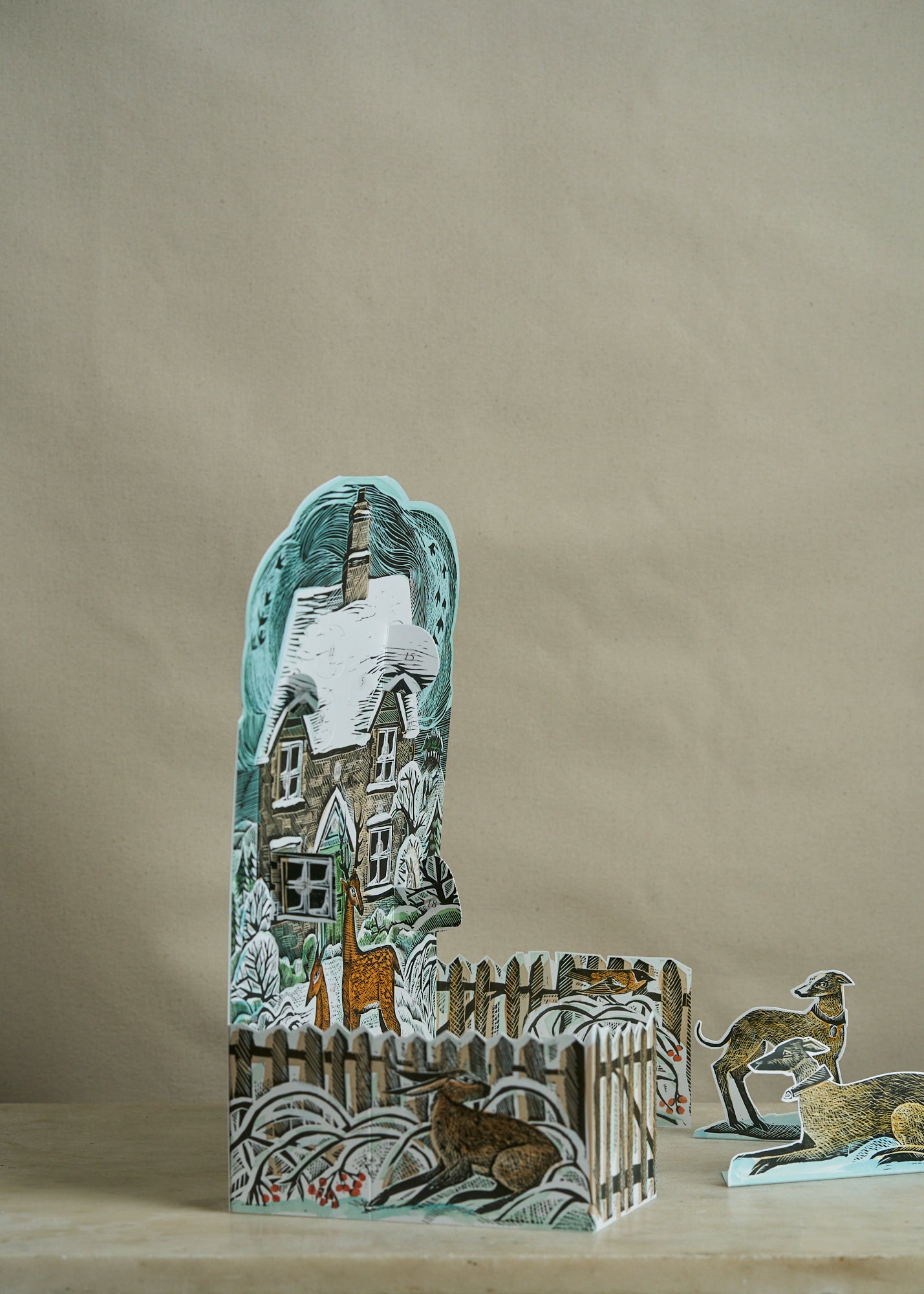 Christmas Cottage Advent Calendar