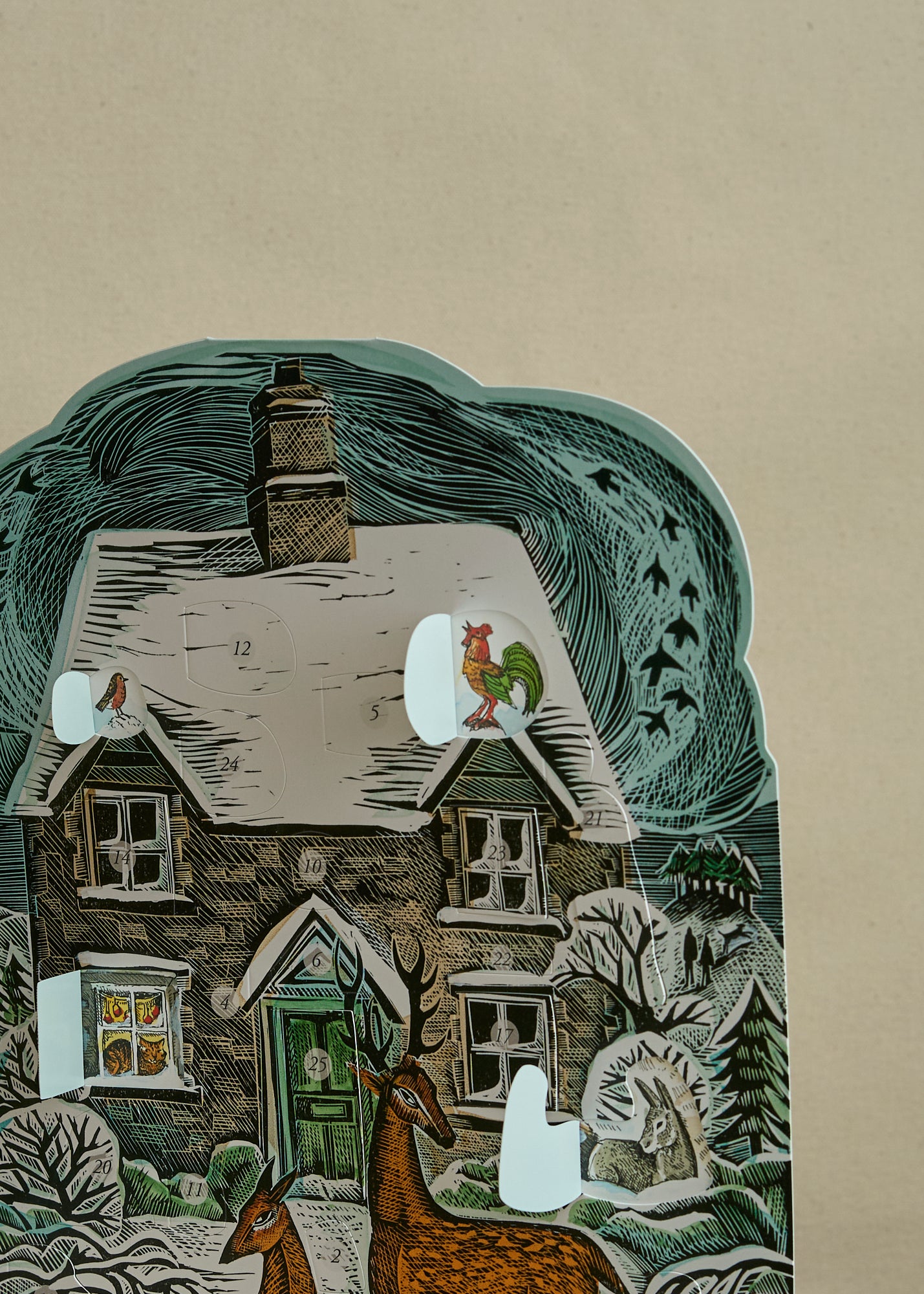 Christmas Cottage Advent Calendar