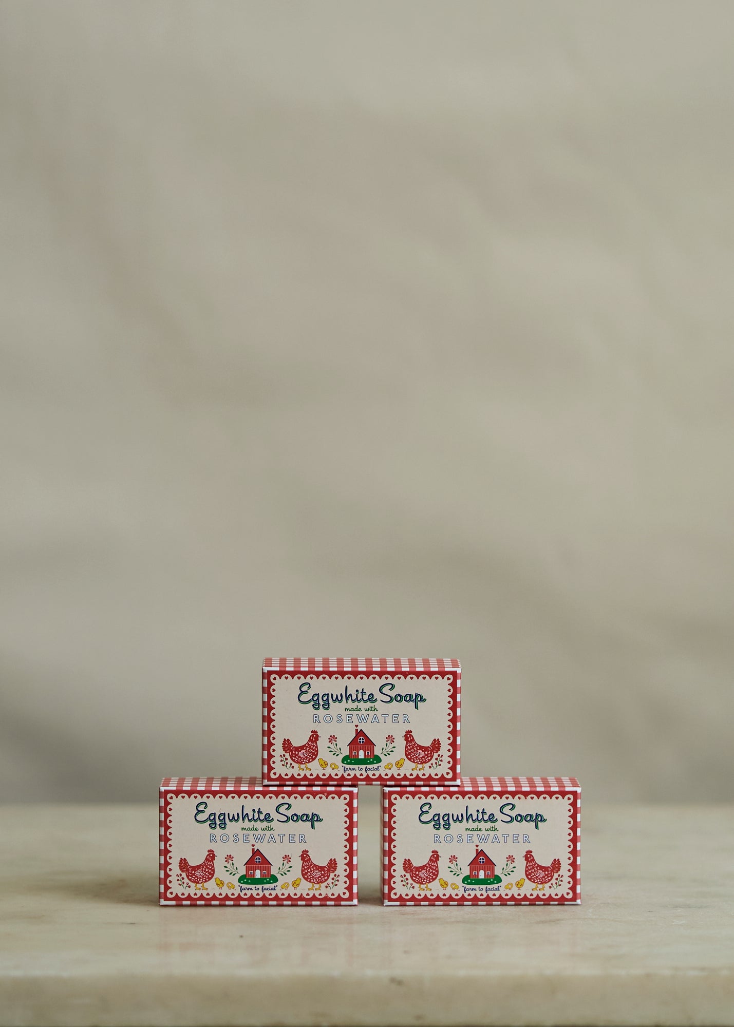 Eggwhite and Rosewater Facial Soap