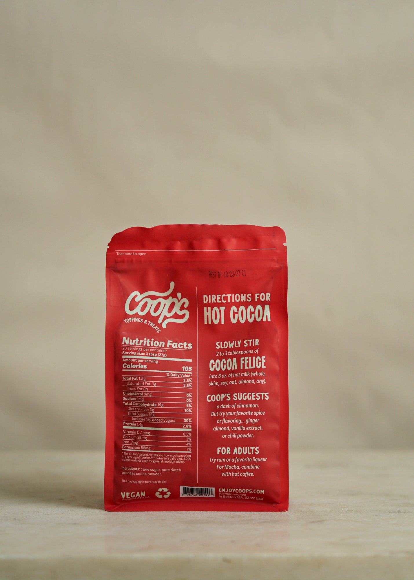 Coop's Hot Chocolate Mix