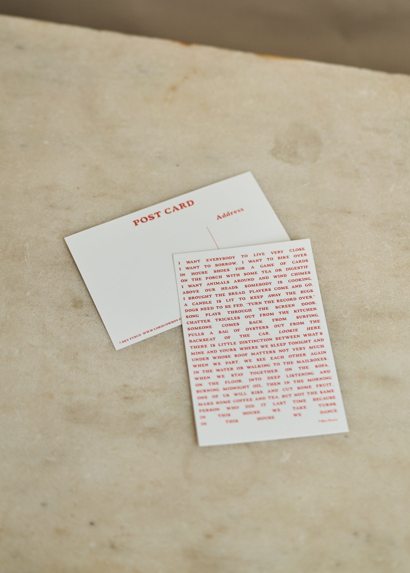 A Well Spent Life Postcard