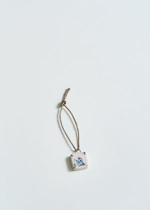 Hand Painted Ceramic Pendant