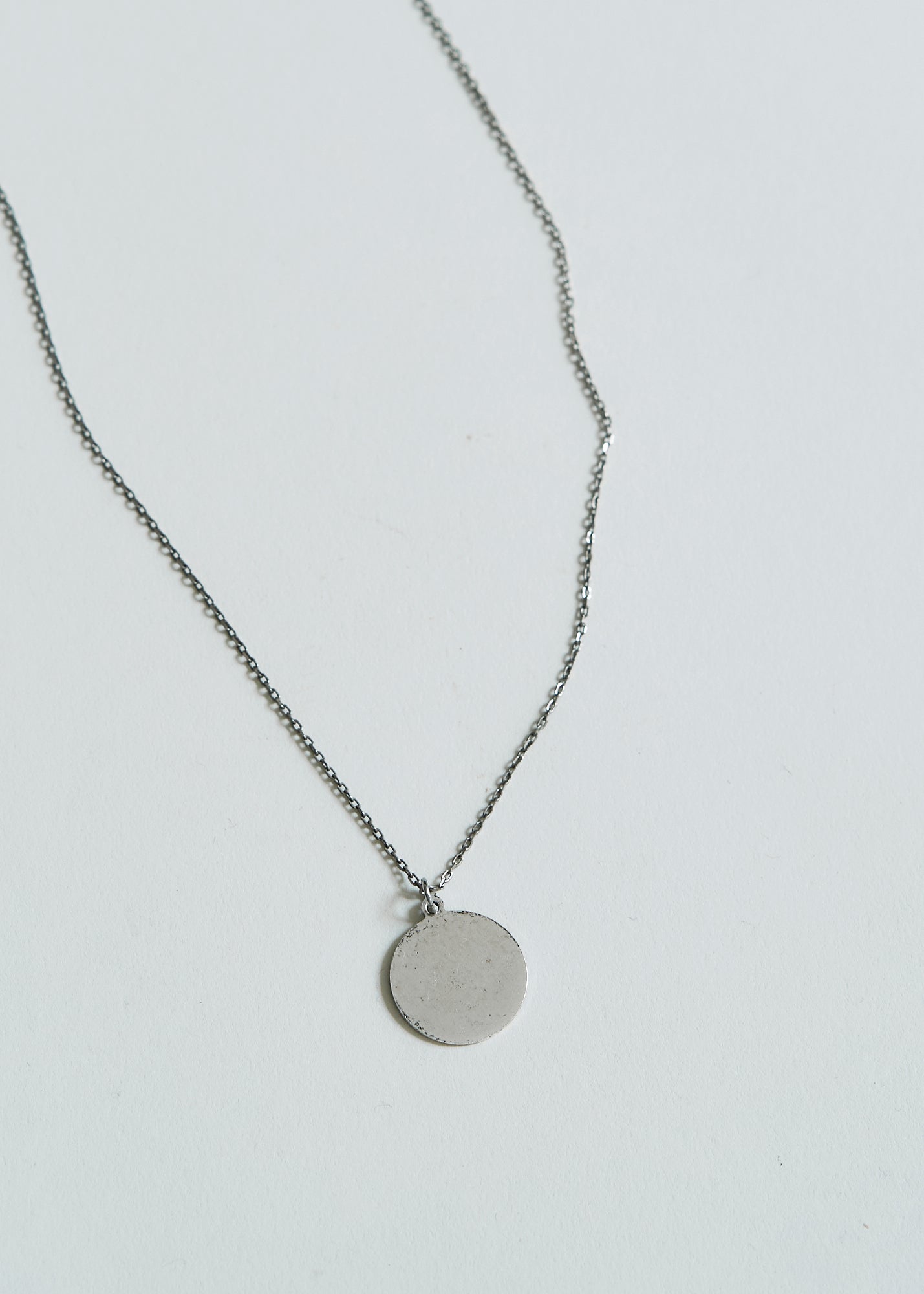 Vintage 'Oui' Charm Necklace