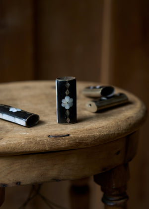 Vintage Handcrafted Sterling Inlay Lighter Covers