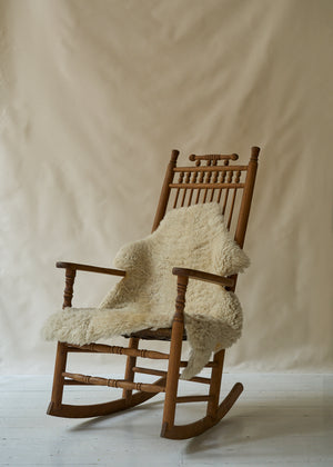 Antique Spindle Back Rocking Chair