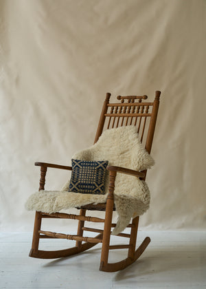 Antique Spindle Back Rocking Chair