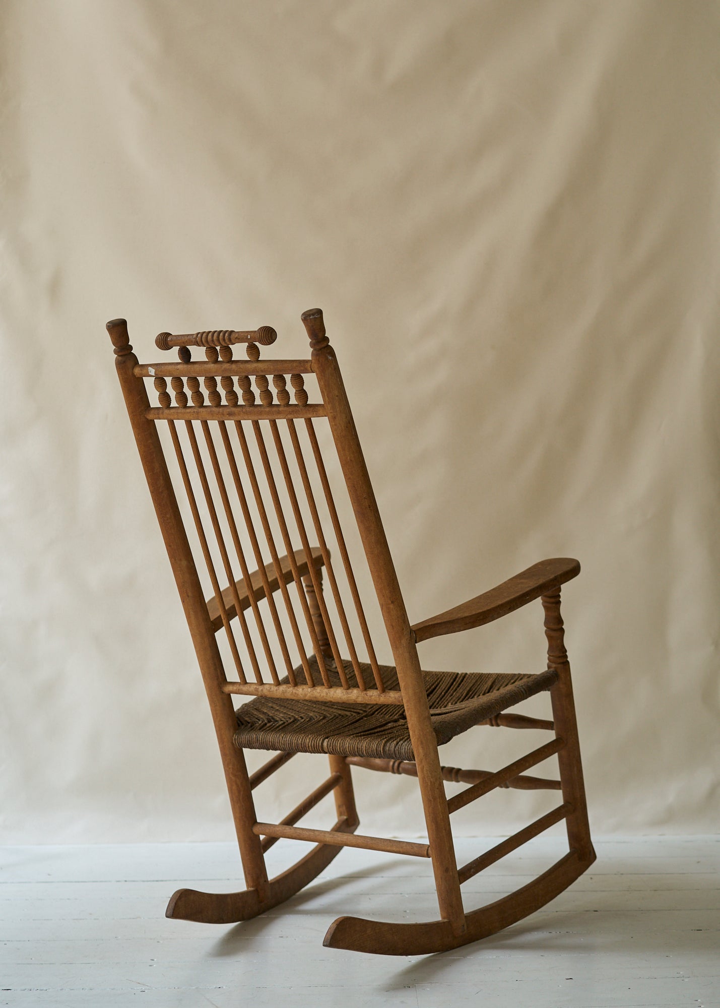 Antique Spindle Back Rocking Chair