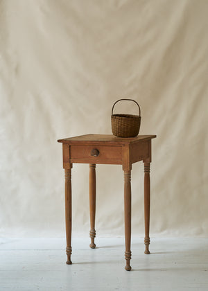 Antique Wood Side Table