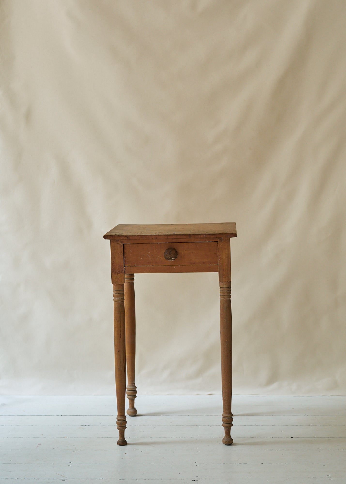 Antique Wood Side Table