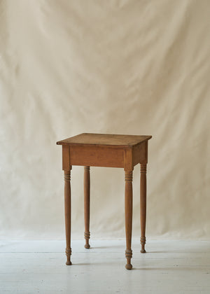 Antique Wood Side Table