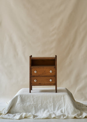 Antique Pine Tabletop Set of Drawers