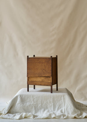 Antique Pine Tabletop Set of Drawers