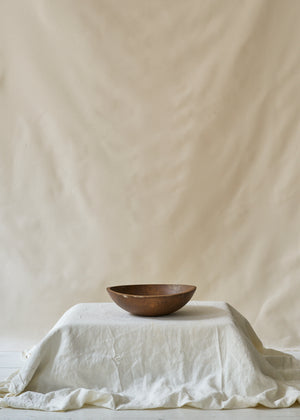 Antique Handmade Wood Bowl