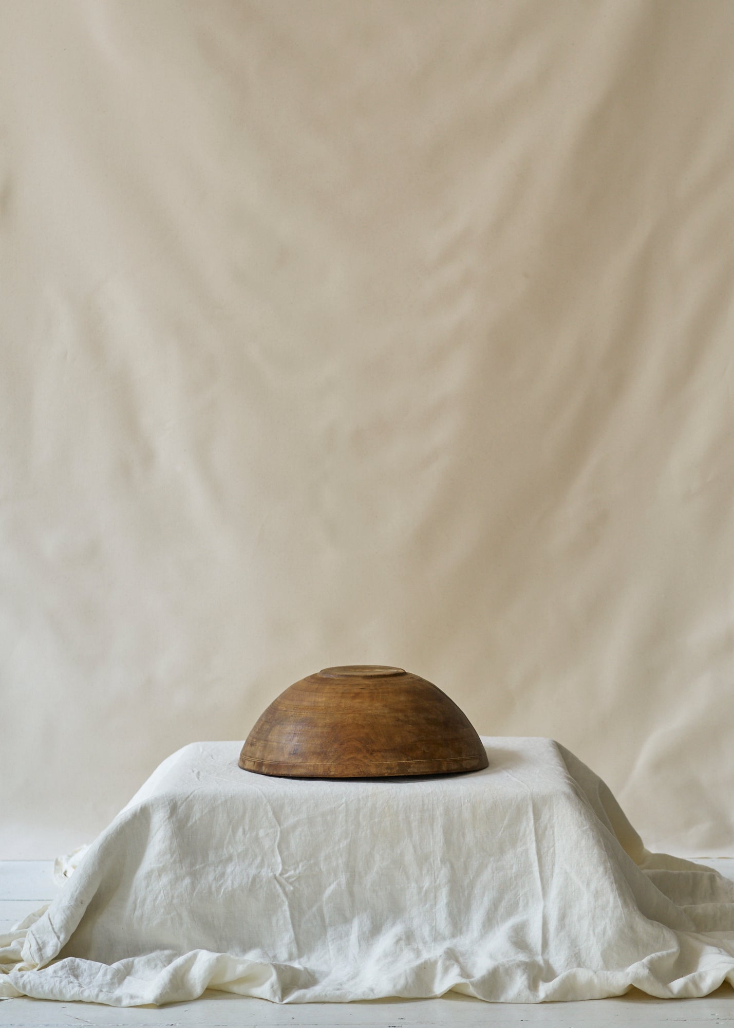 Antique Wooden Bowl
