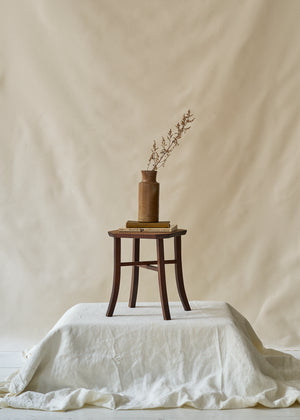 Antique Wood Stool