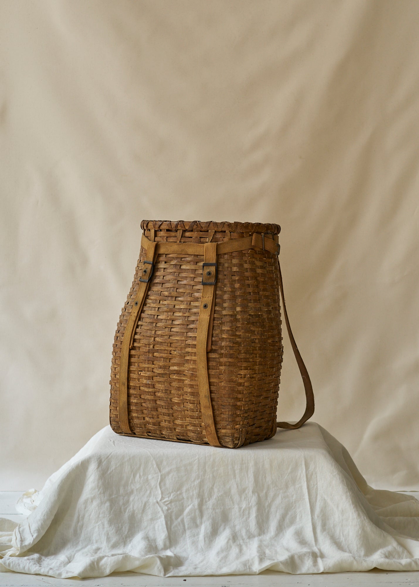 ヴィンテージ アンティーク アメリカ パックバスケット Large Antique Pack Basket – FORESTBOUND