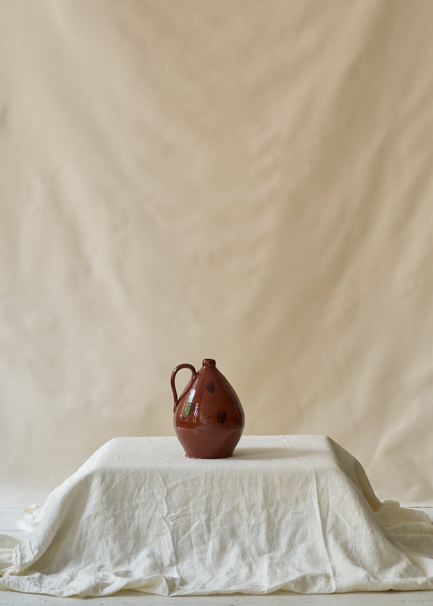 Antique Redware Jug