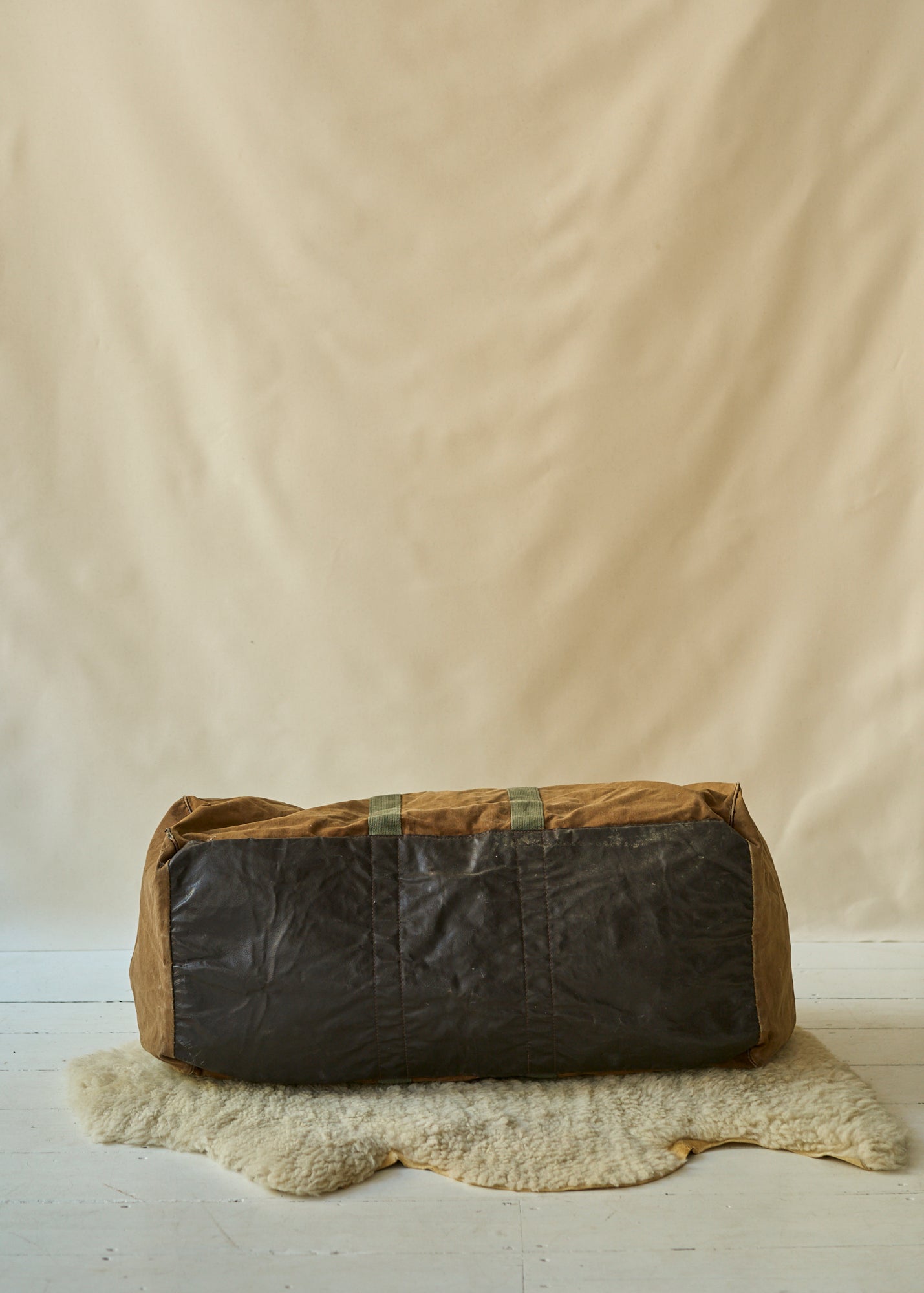 Vintage LL Bean Canvas Duffle Bag