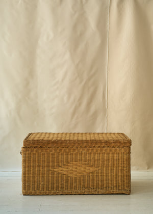Vintage Wicker Chest